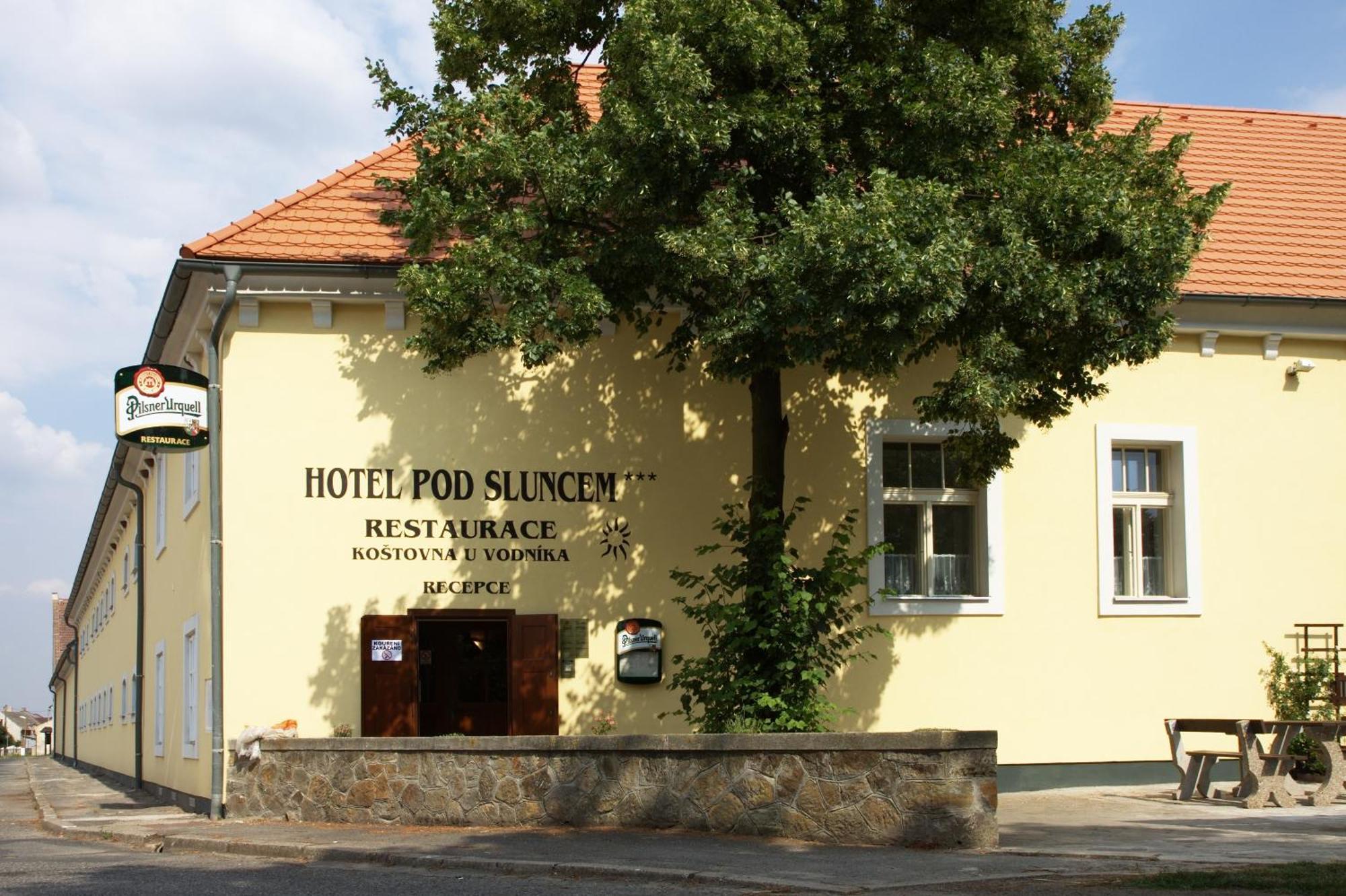 Třebíz Hotel Pod Sluncem מראה חיצוני תמונה